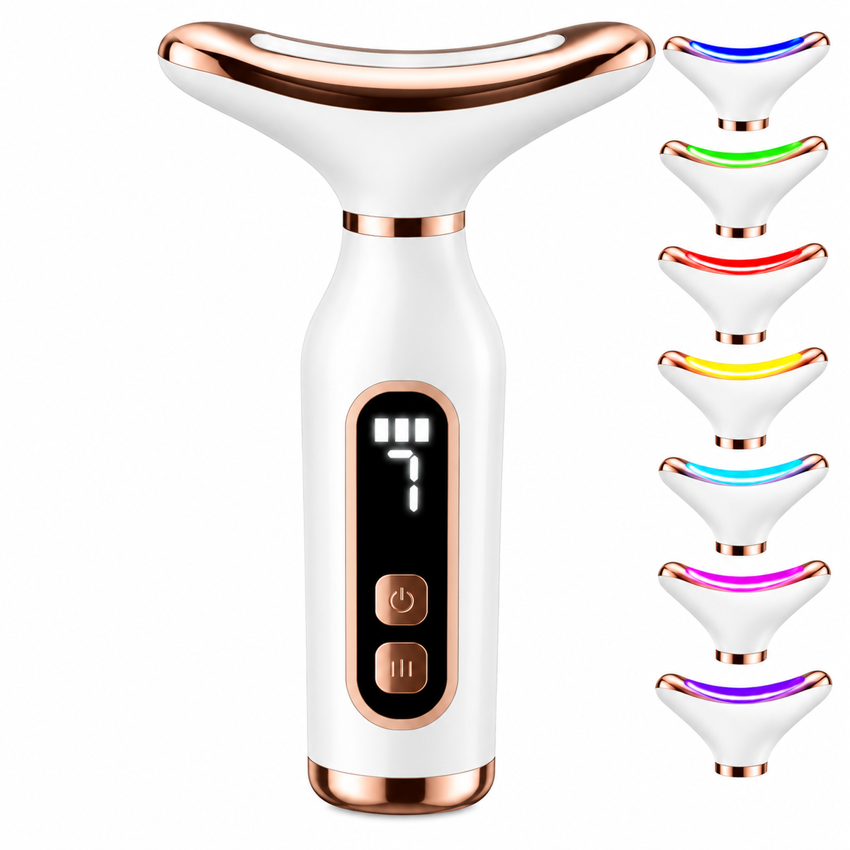 GlowVault 7-Color LED Face & Neck Sculpting Device