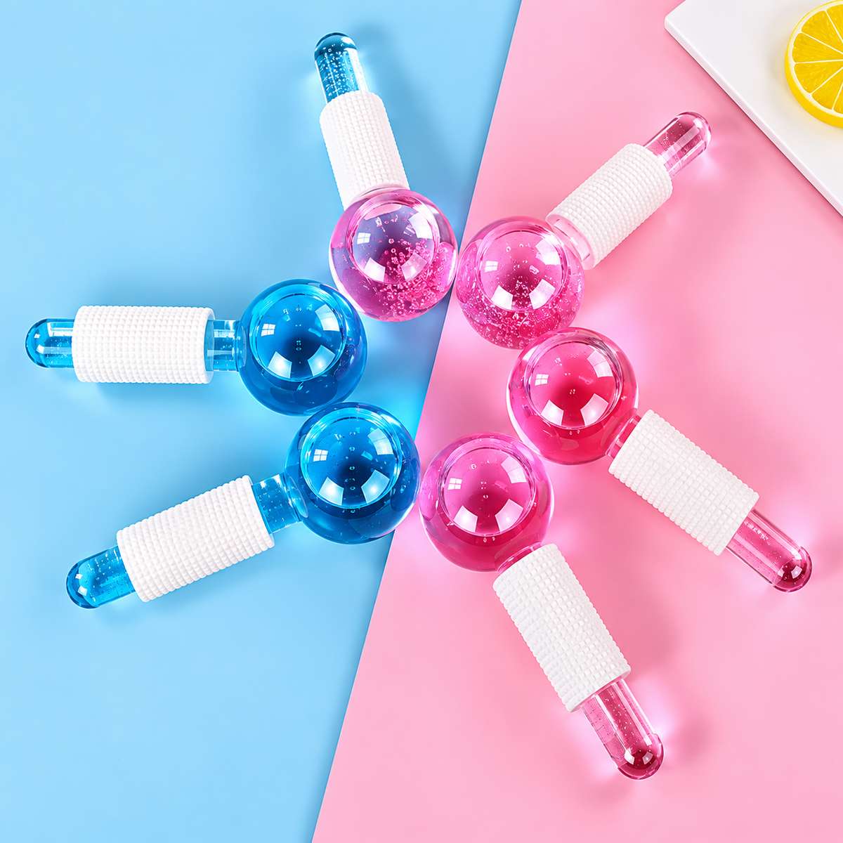 GlowVault Cooling Facial Ice Globes