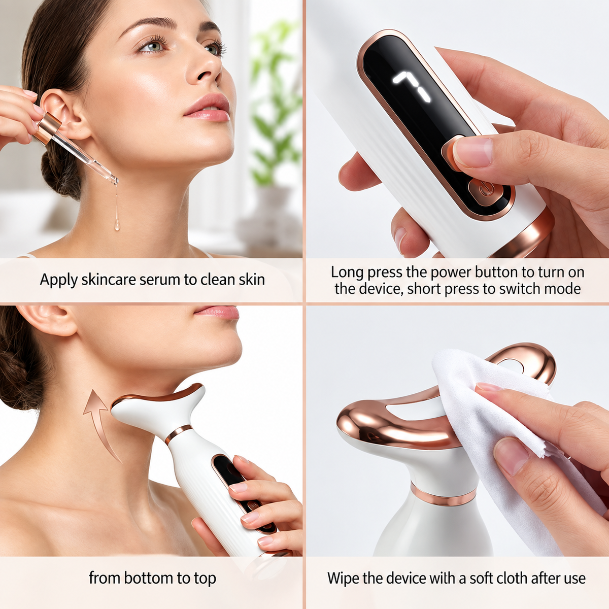 GlowVault 7-Color LED Face & Neck Sculpting Device