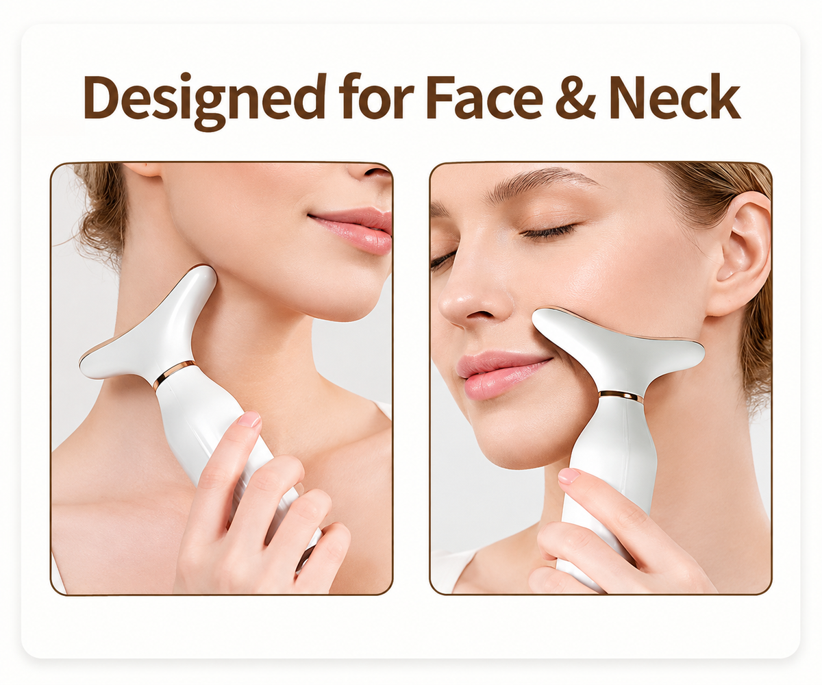 GlowVault 7-Color LED Face & Neck Sculpting Device