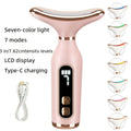 GlowVault 7‑Color LED Neck & Face Sculpting Therapy Device