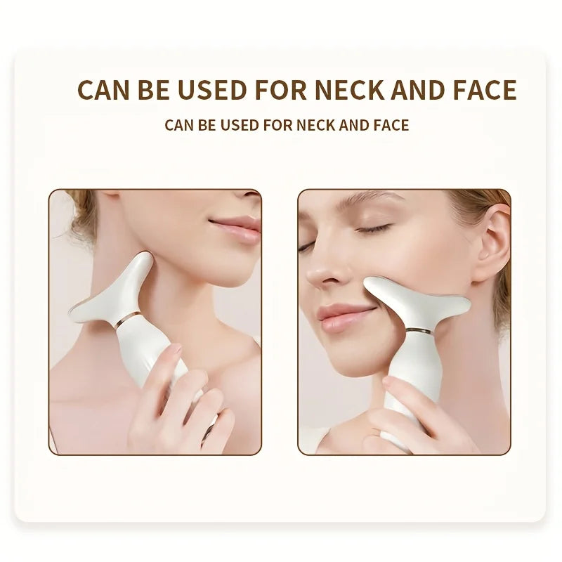 GlowVault 7‑Color LED Neck & Face Sculpting Therapy Device