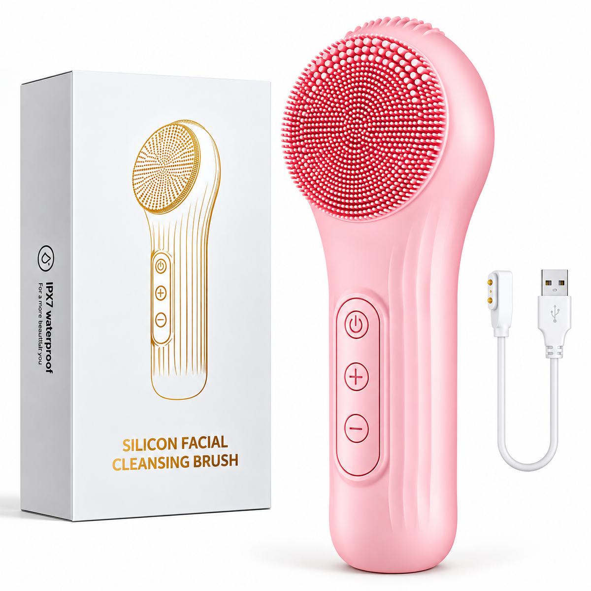 GlowVault Facial Cleansing Brush
